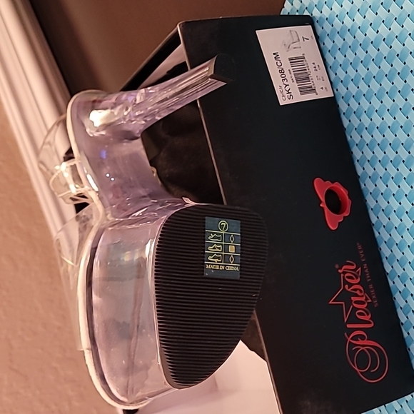 Pleaser Clear Sky Size 7 - Picture 3 of 7